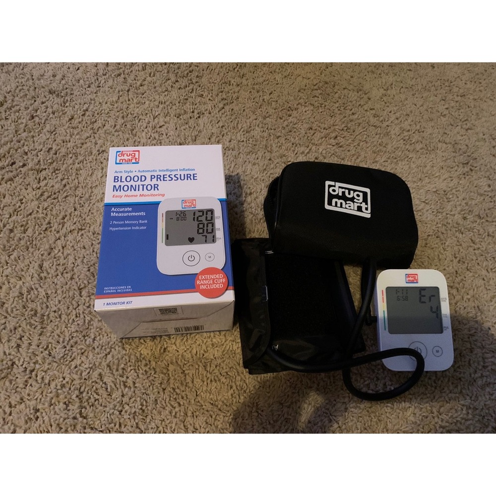 Blood pressure monitor used once